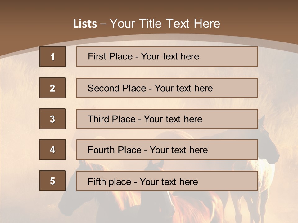 Outdoors Seasonal Dude PowerPoint Template