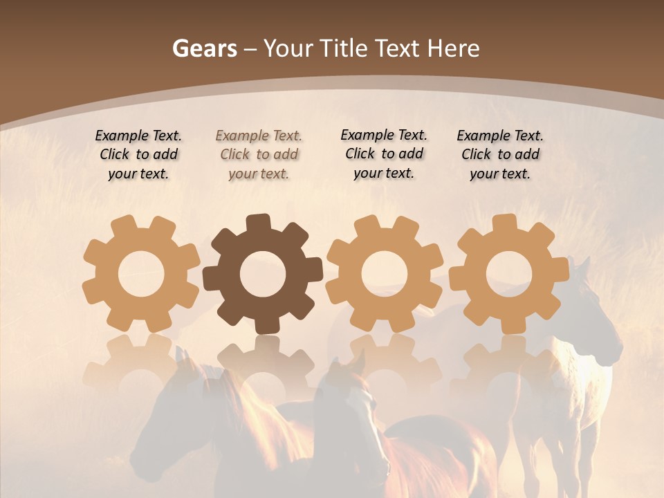 Outdoors Seasonal Dude PowerPoint Template