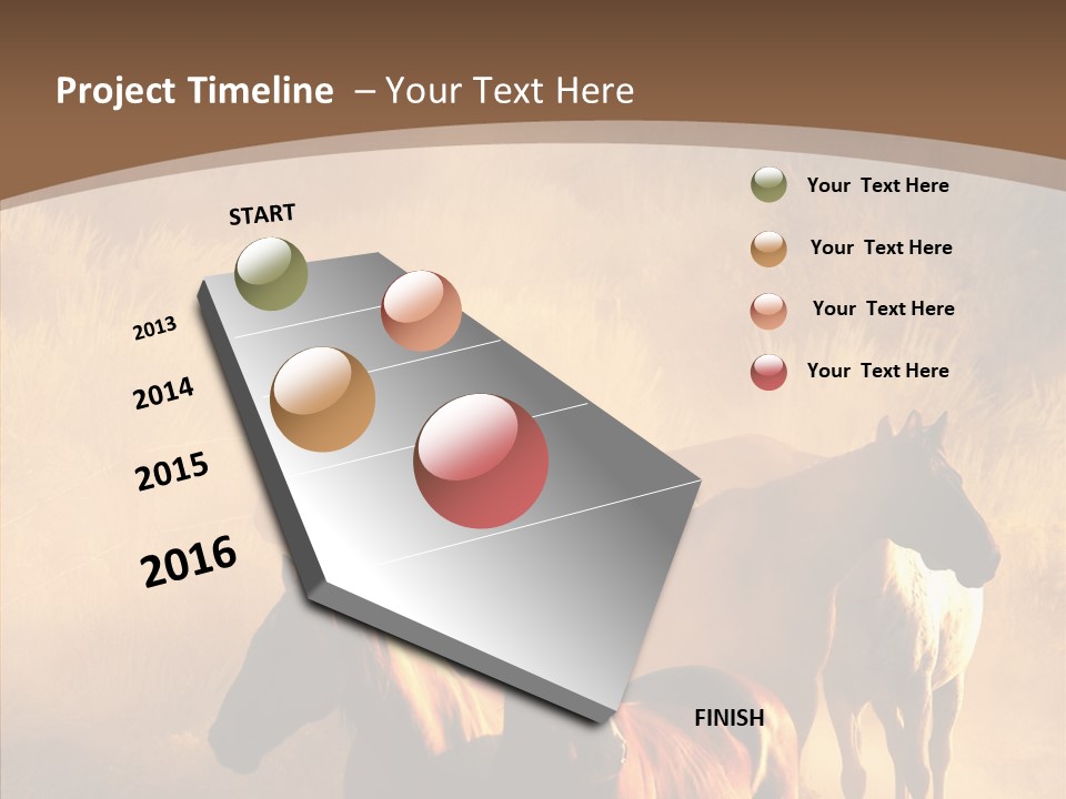Outdoors Seasonal Dude PowerPoint Template