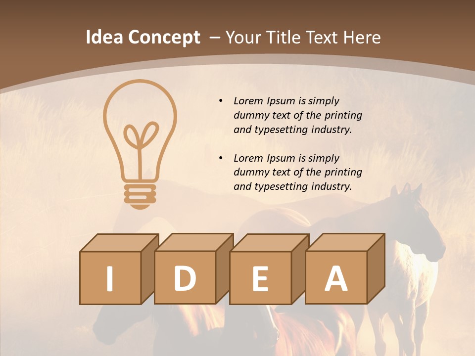 Outdoors Seasonal Dude PowerPoint Template