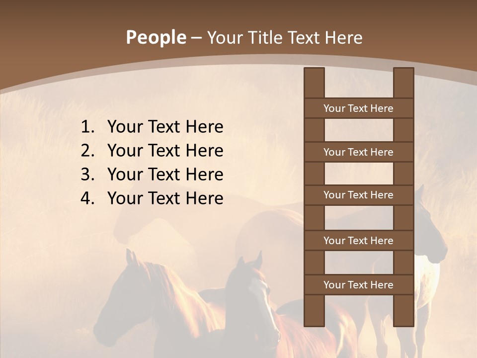 Outdoors Seasonal Dude PowerPoint Template