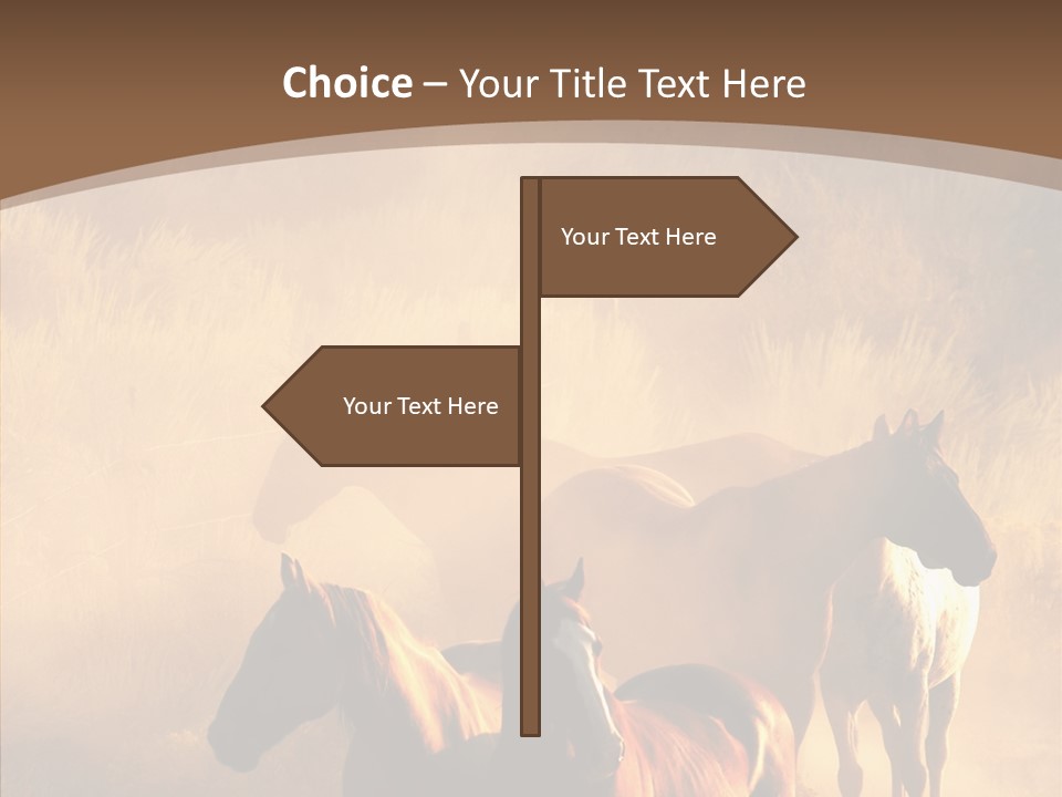 Outdoors Seasonal Dude PowerPoint Template