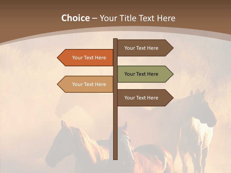 Outdoors Seasonal Dude PowerPoint Template