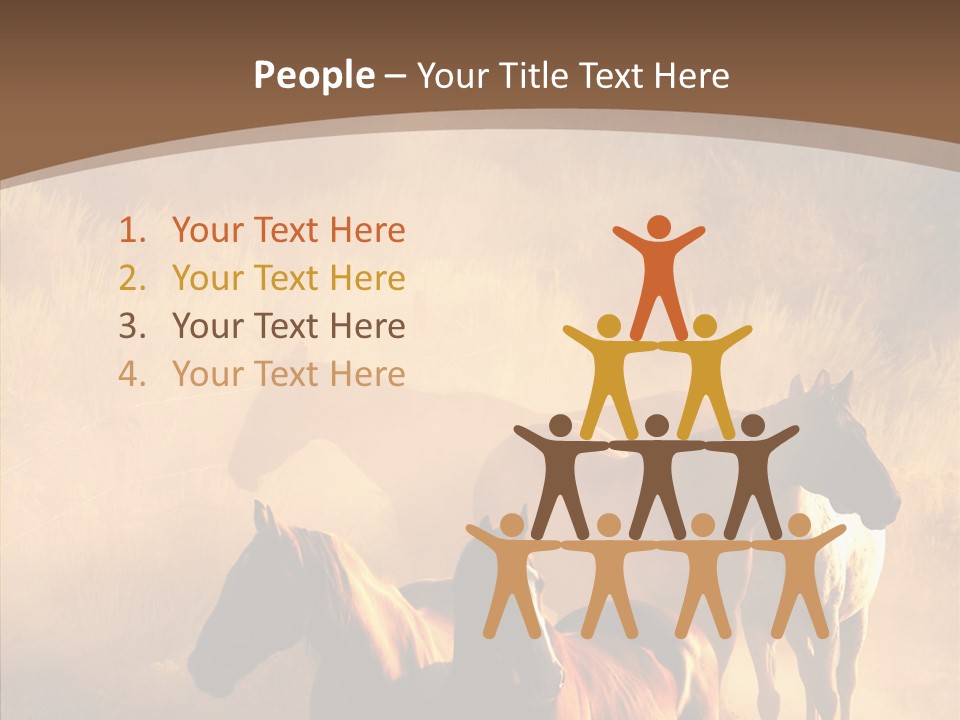 Outdoors Seasonal Dude PowerPoint Template