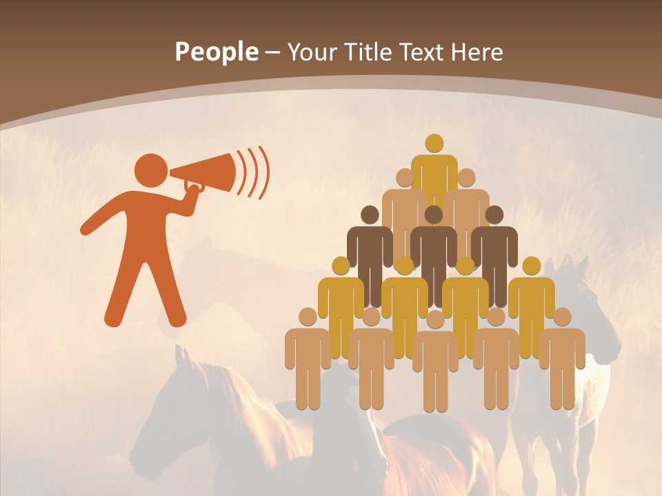 Outdoors Seasonal Dude PowerPoint Template