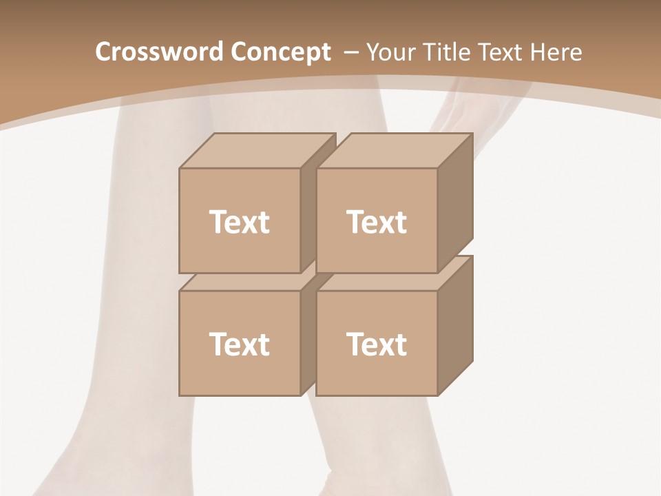 Writing People Chair PowerPoint Template