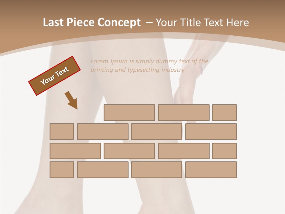 Writing People Chair PowerPoint Template