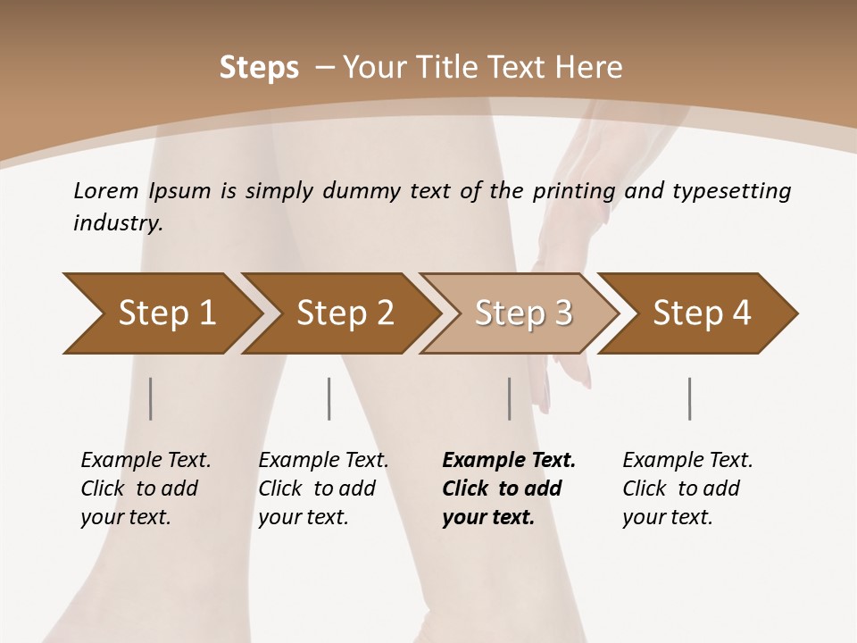 Writing People Chair PowerPoint Template