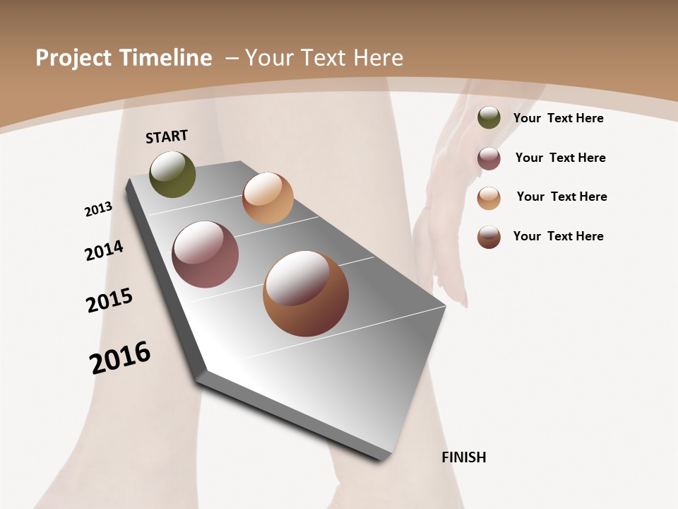 Writing People Chair PowerPoint Template