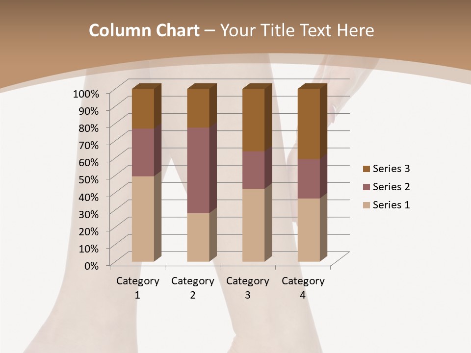 Writing People Chair PowerPoint Template