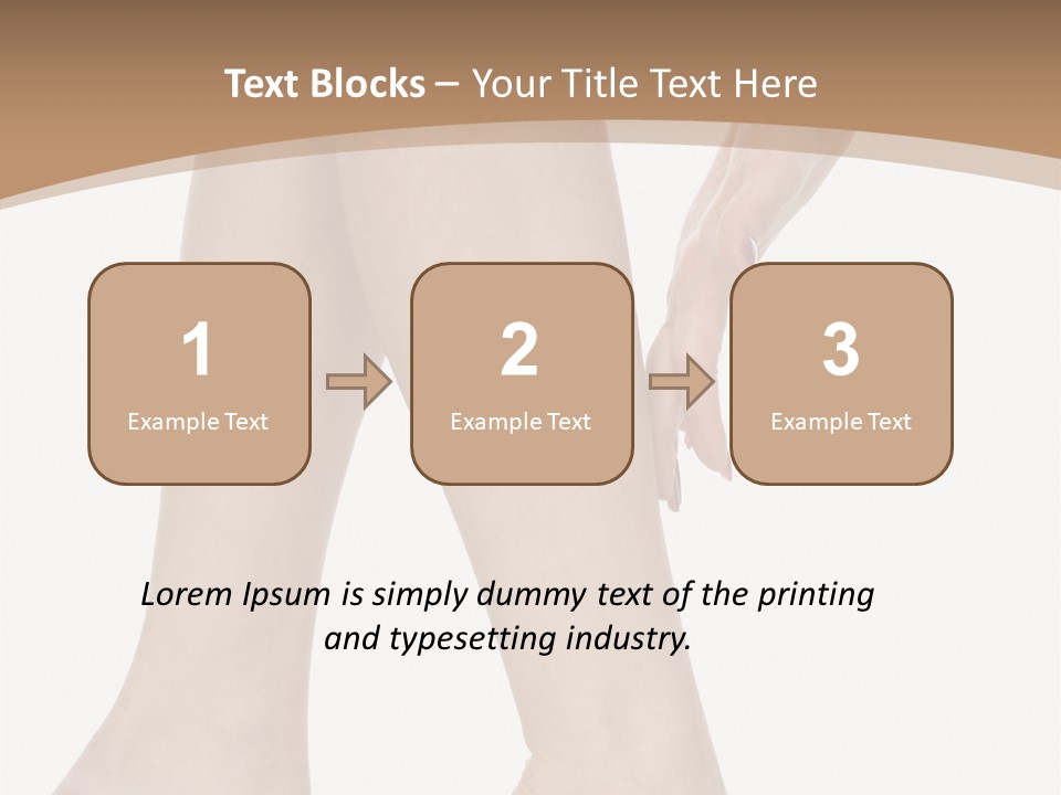 Writing People Chair PowerPoint Template
