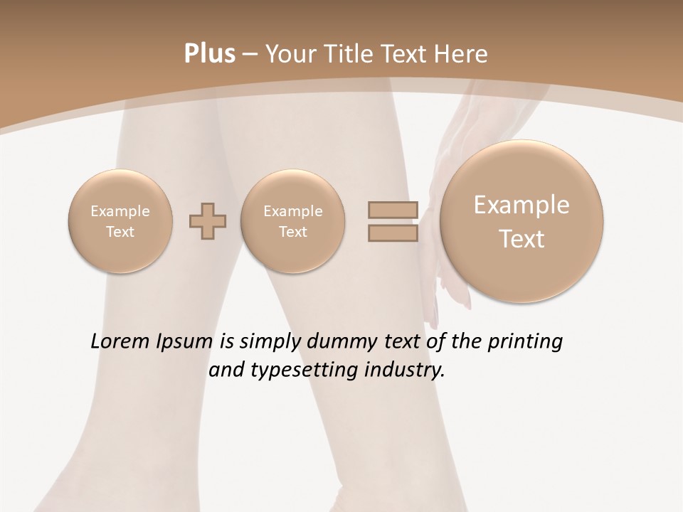 Writing People Chair PowerPoint Template