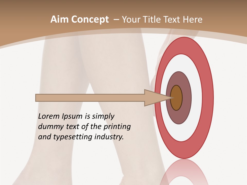 Writing People Chair PowerPoint Template