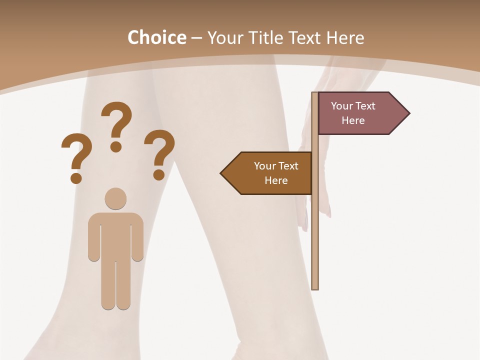 Writing People Chair PowerPoint Template