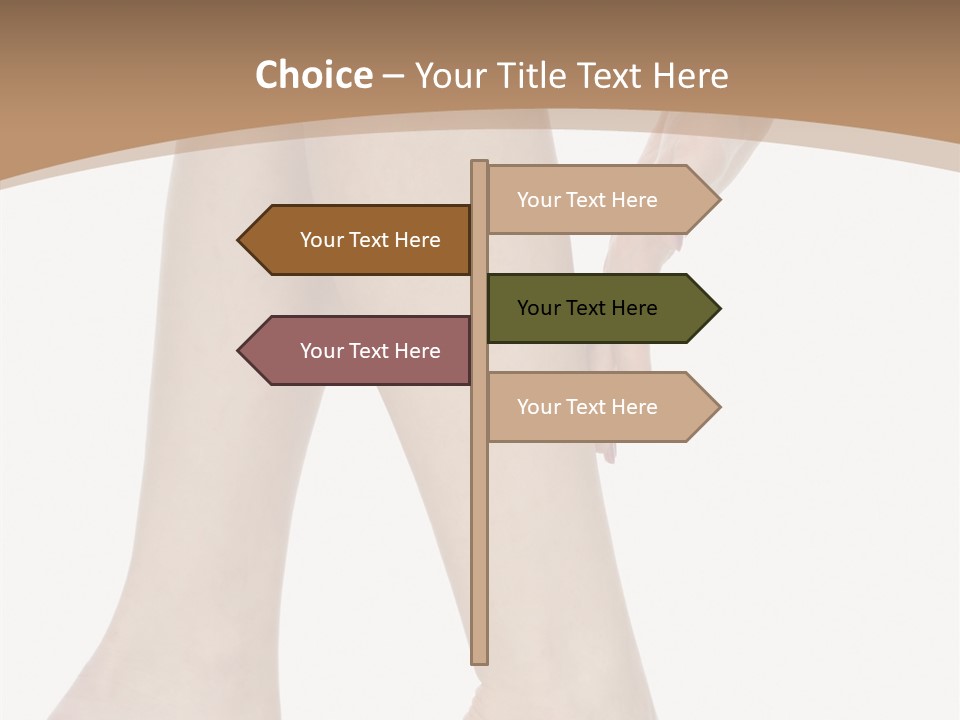 Writing People Chair PowerPoint Template