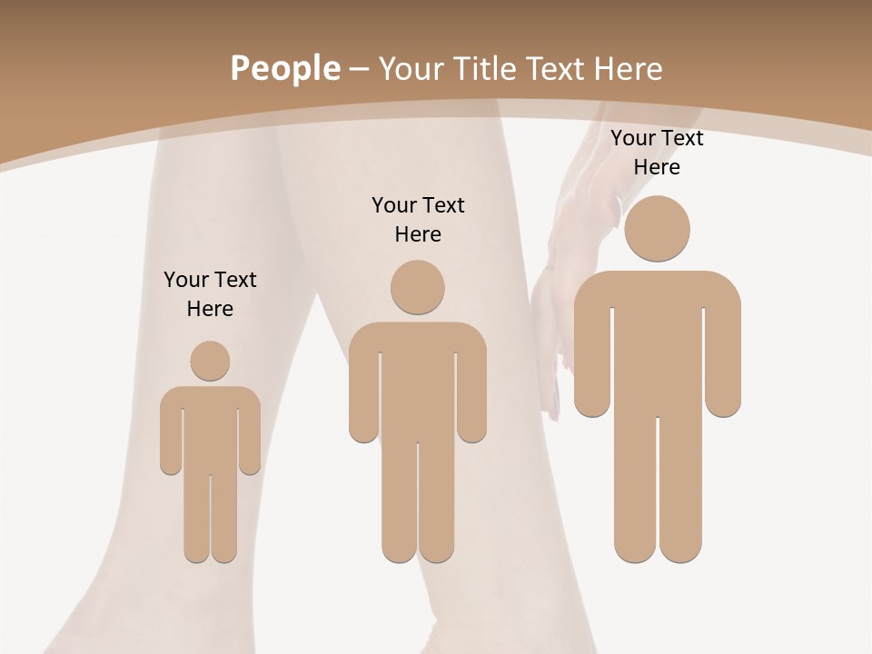 Writing People Chair PowerPoint Template