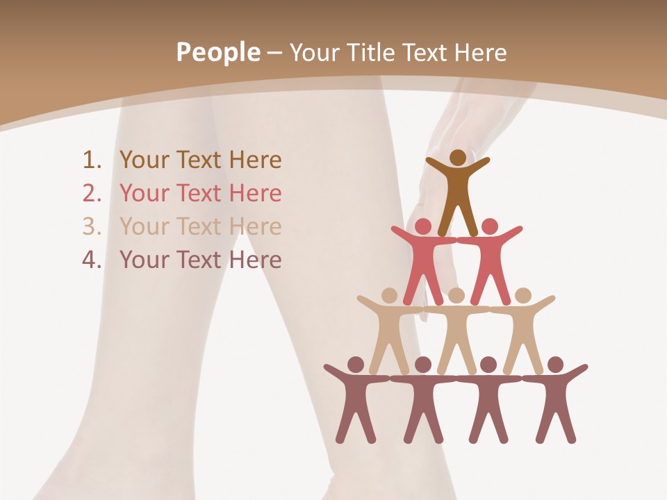 Writing People Chair PowerPoint Template