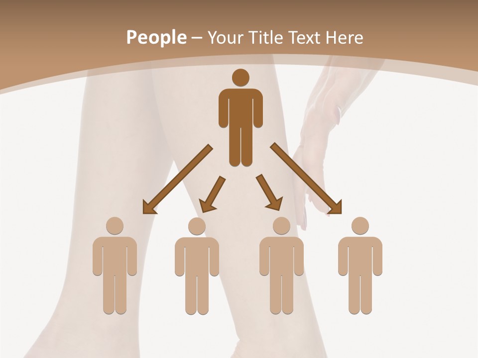 Writing People Chair PowerPoint Template