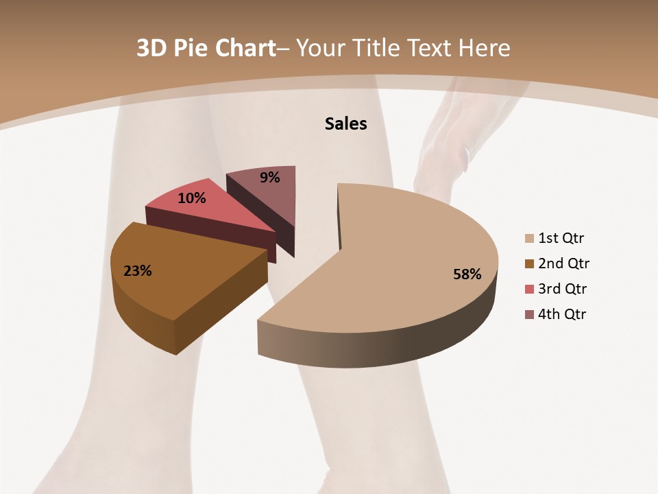 Writing People Chair PowerPoint Template