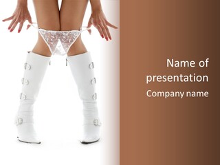 Tempting Fit Sexy PowerPoint Template