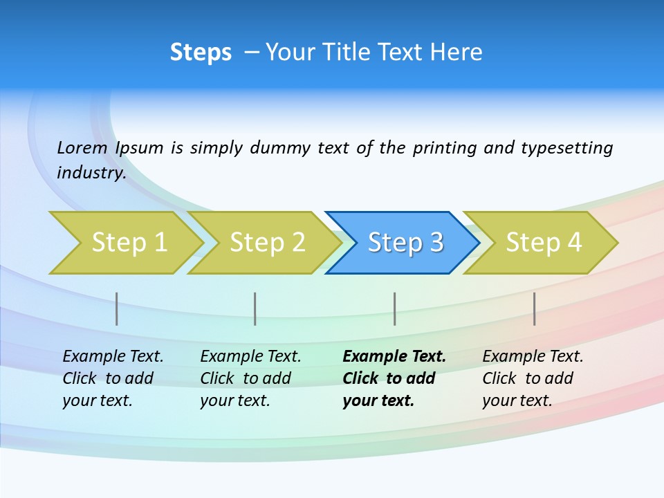 Background Peaceful Quiet PowerPoint Template