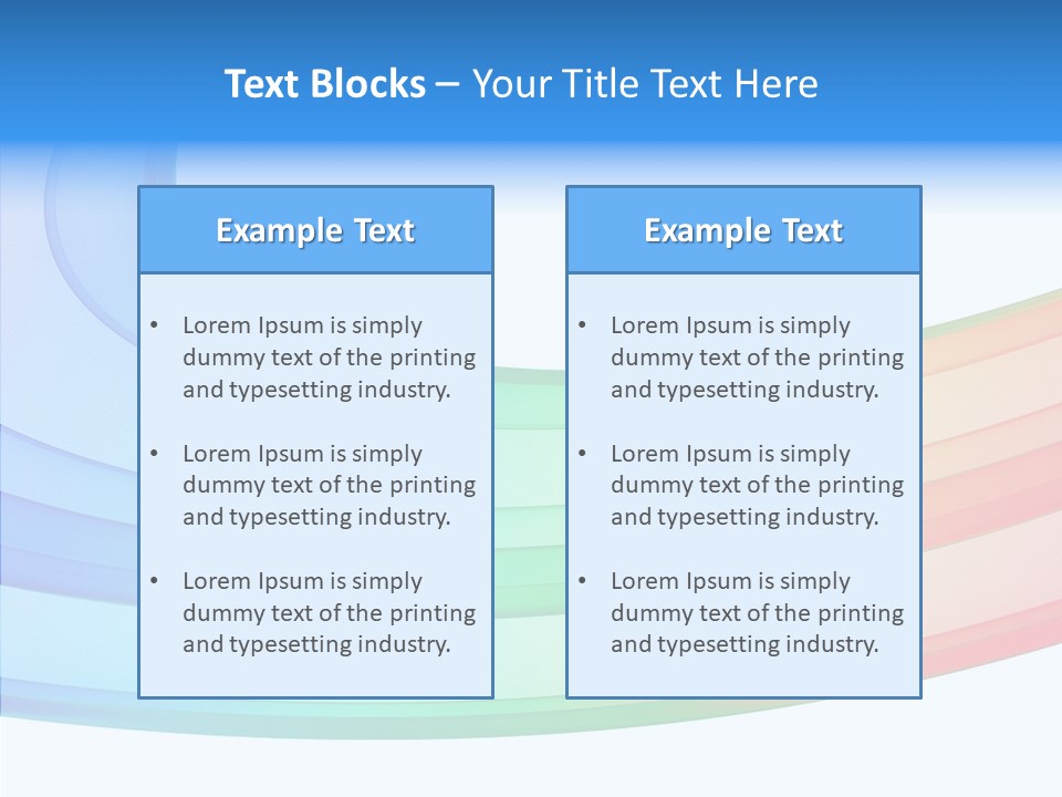 Background Peaceful Quiet PowerPoint Template