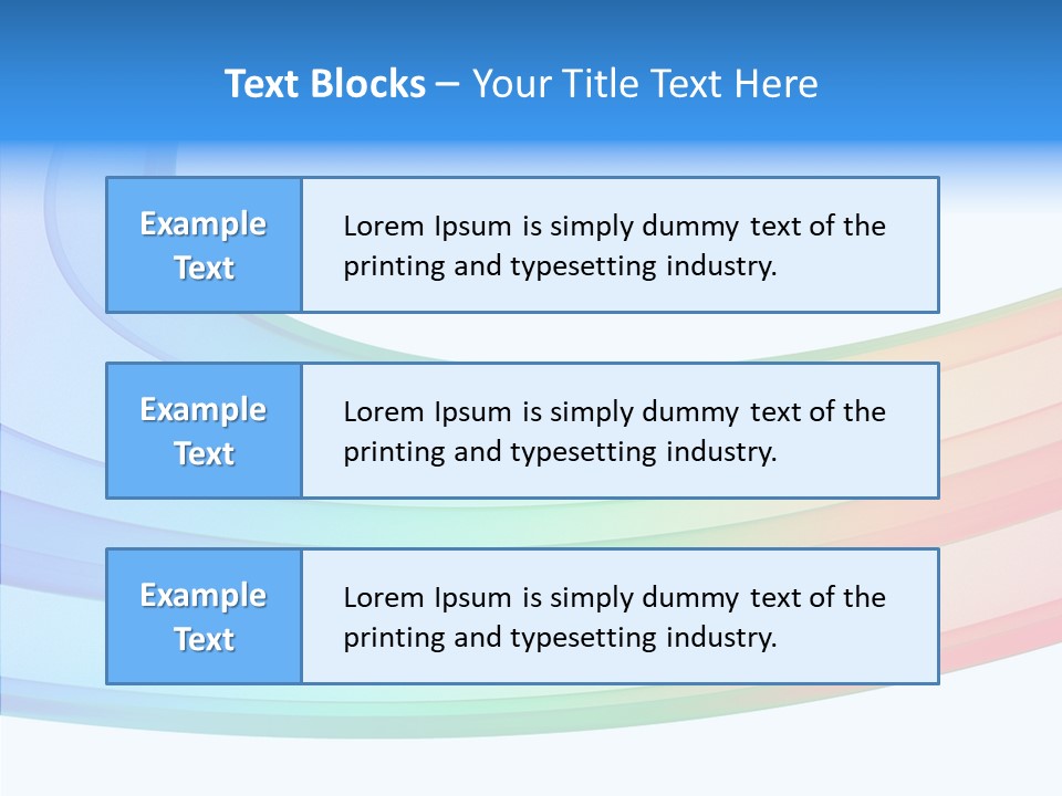 Background Peaceful Quiet PowerPoint Template