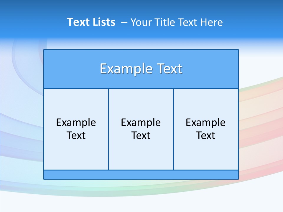 Background Peaceful Quiet PowerPoint Template