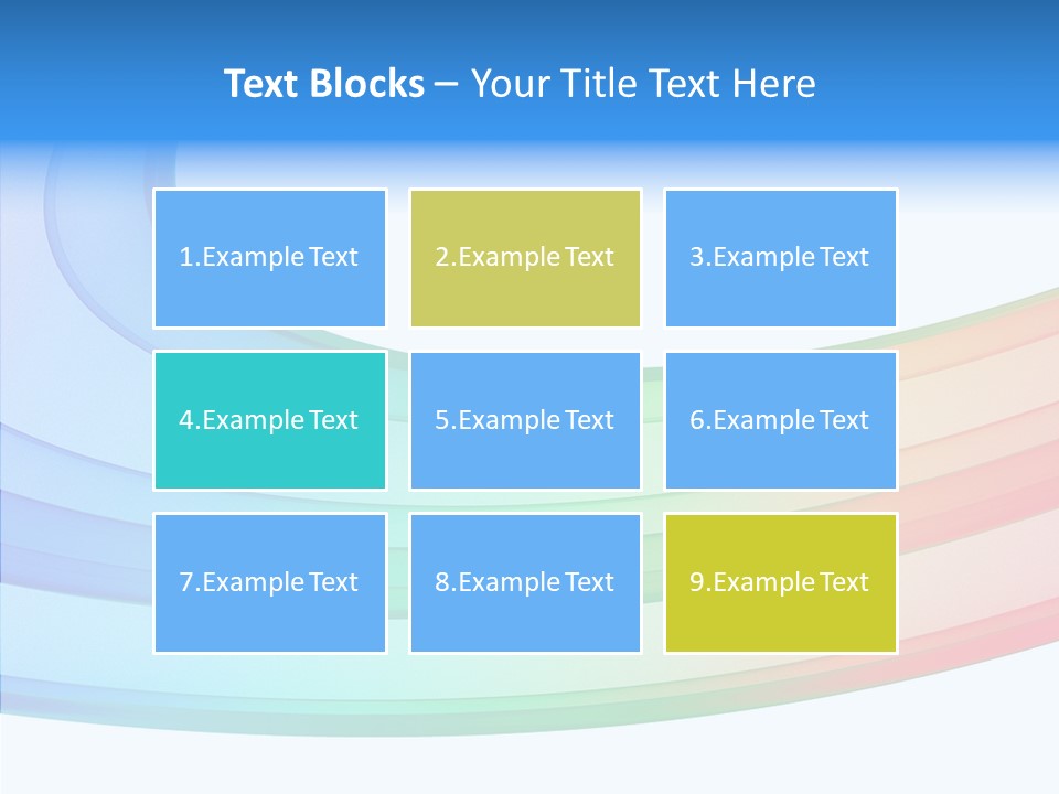 Background Peaceful Quiet PowerPoint Template