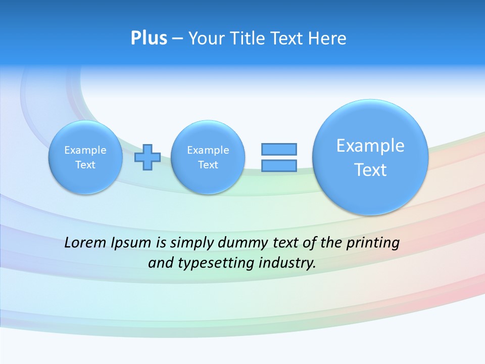 Background Peaceful Quiet PowerPoint Template