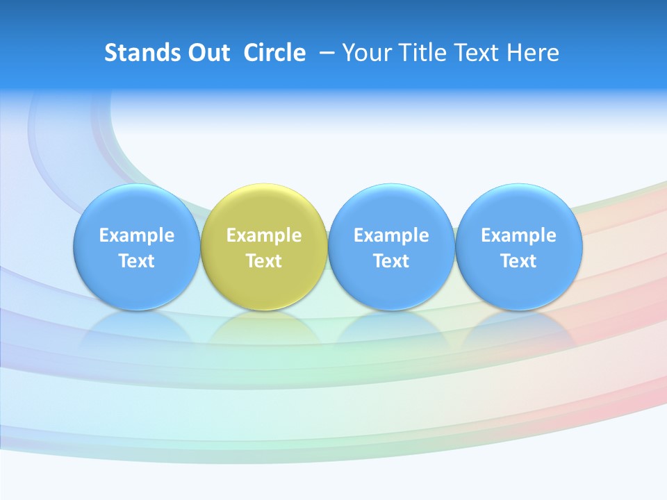 Background Peaceful Quiet PowerPoint Template