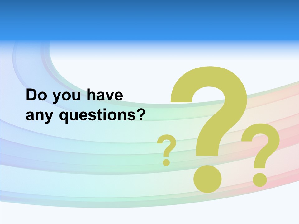 Background Peaceful Quiet PowerPoint Template