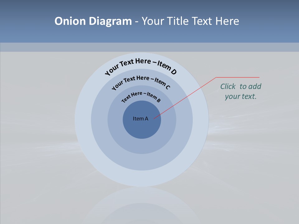 Futuristic Layers Wallpaper PowerPoint Template