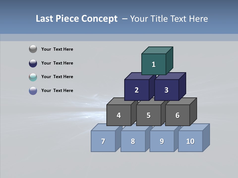 Futuristic Layers Wallpaper PowerPoint Template