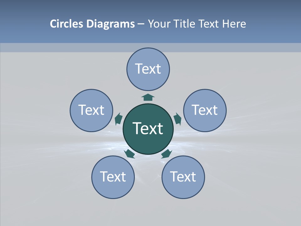 Futuristic Layers Wallpaper PowerPoint Template