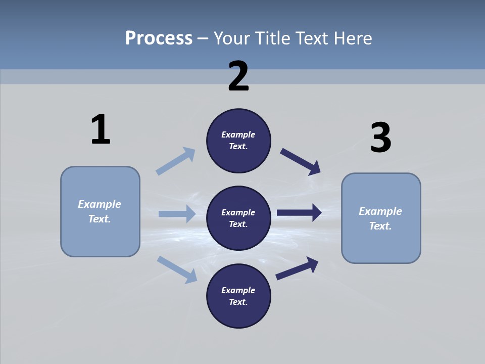 Futuristic Layers Wallpaper PowerPoint Template