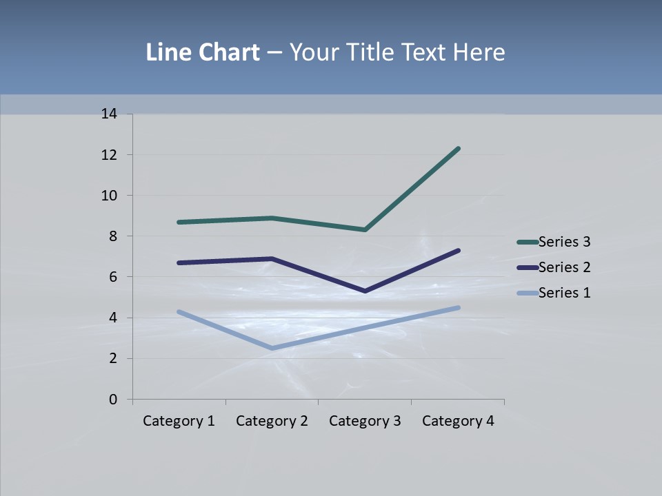 Futuristic Layers Wallpaper PowerPoint Template