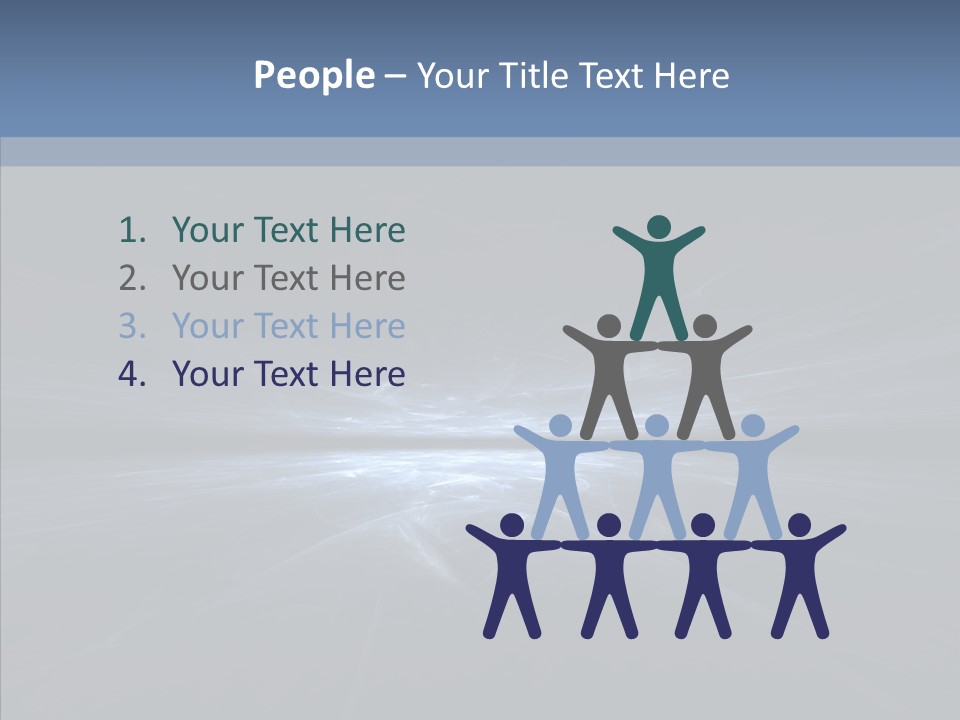 Futuristic Layers Wallpaper PowerPoint Template
