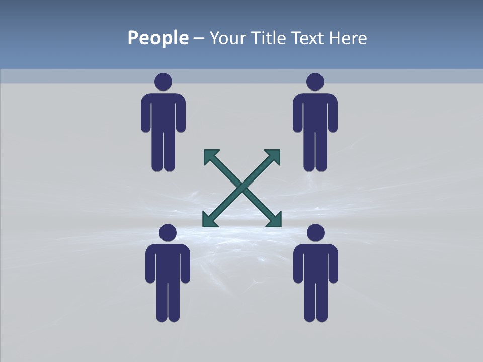 Futuristic Layers Wallpaper PowerPoint Template