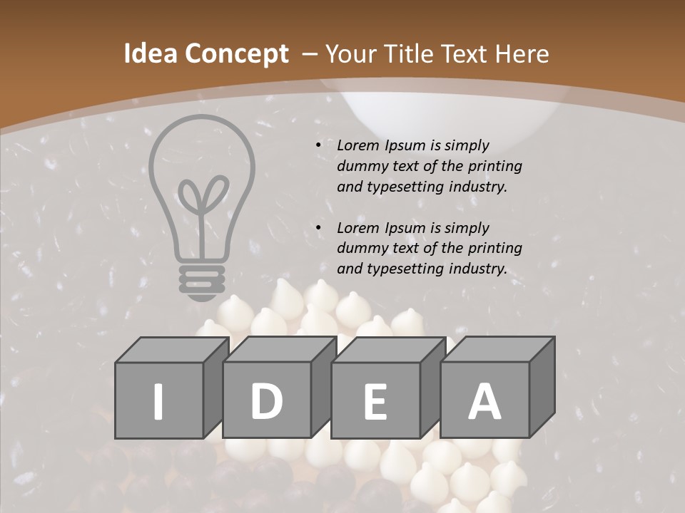 Balance Symbol Yin Yang PowerPoint Template