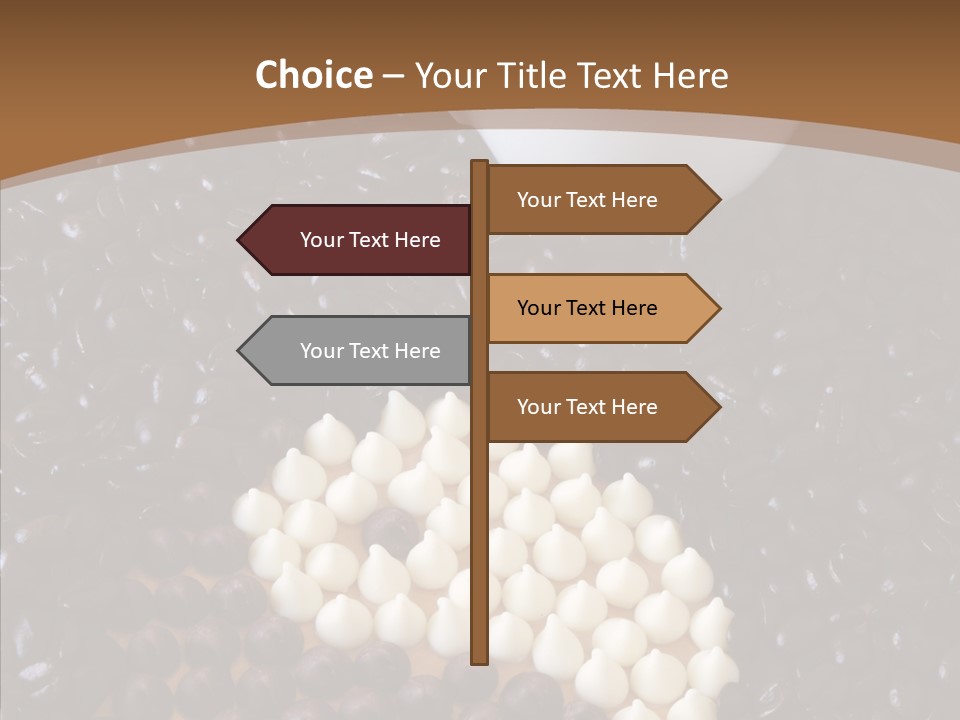 Balance Symbol Yin Yang PowerPoint Template