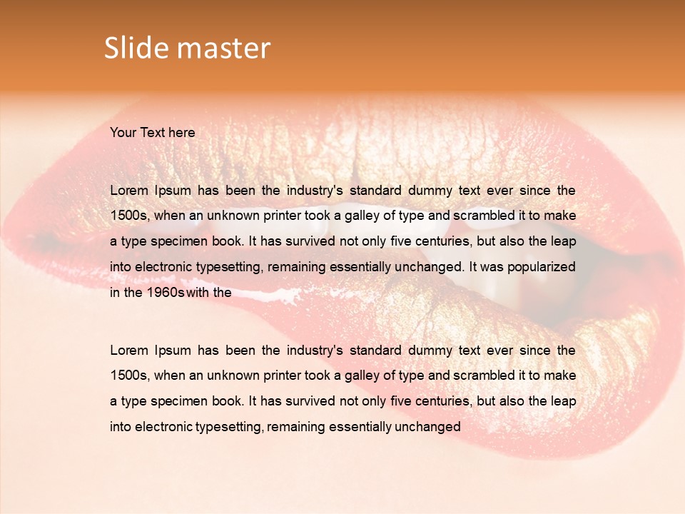 Joy Glamor Extreme PowerPoint Template