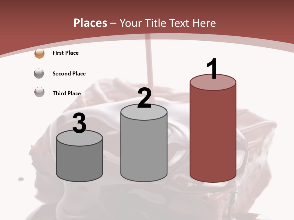 Fat Dinner Drip PowerPoint Template