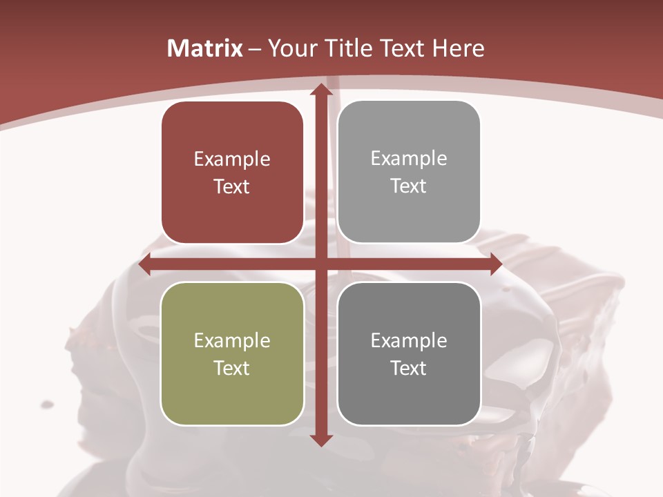 Fat Dinner Drip PowerPoint Template