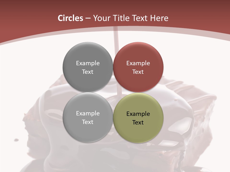 Fat Dinner Drip PowerPoint Template