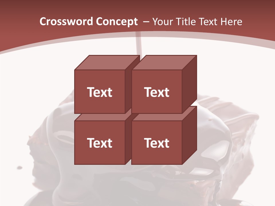 Fat Dinner Drip PowerPoint Template