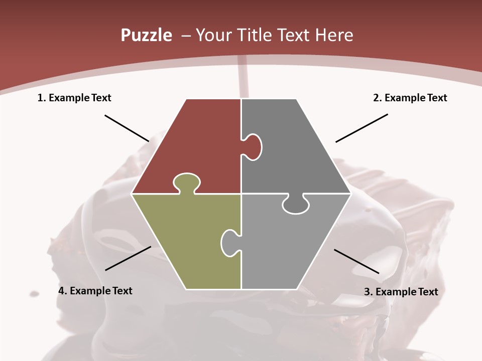 Fat Dinner Drip PowerPoint Template