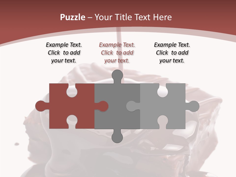 Fat Dinner Drip PowerPoint Template