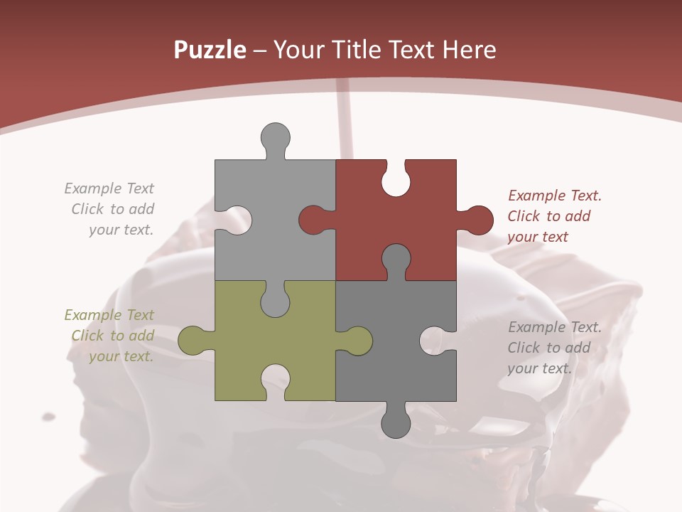 Fat Dinner Drip PowerPoint Template