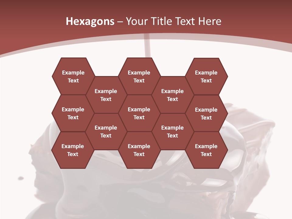 Fat Dinner Drip PowerPoint Template